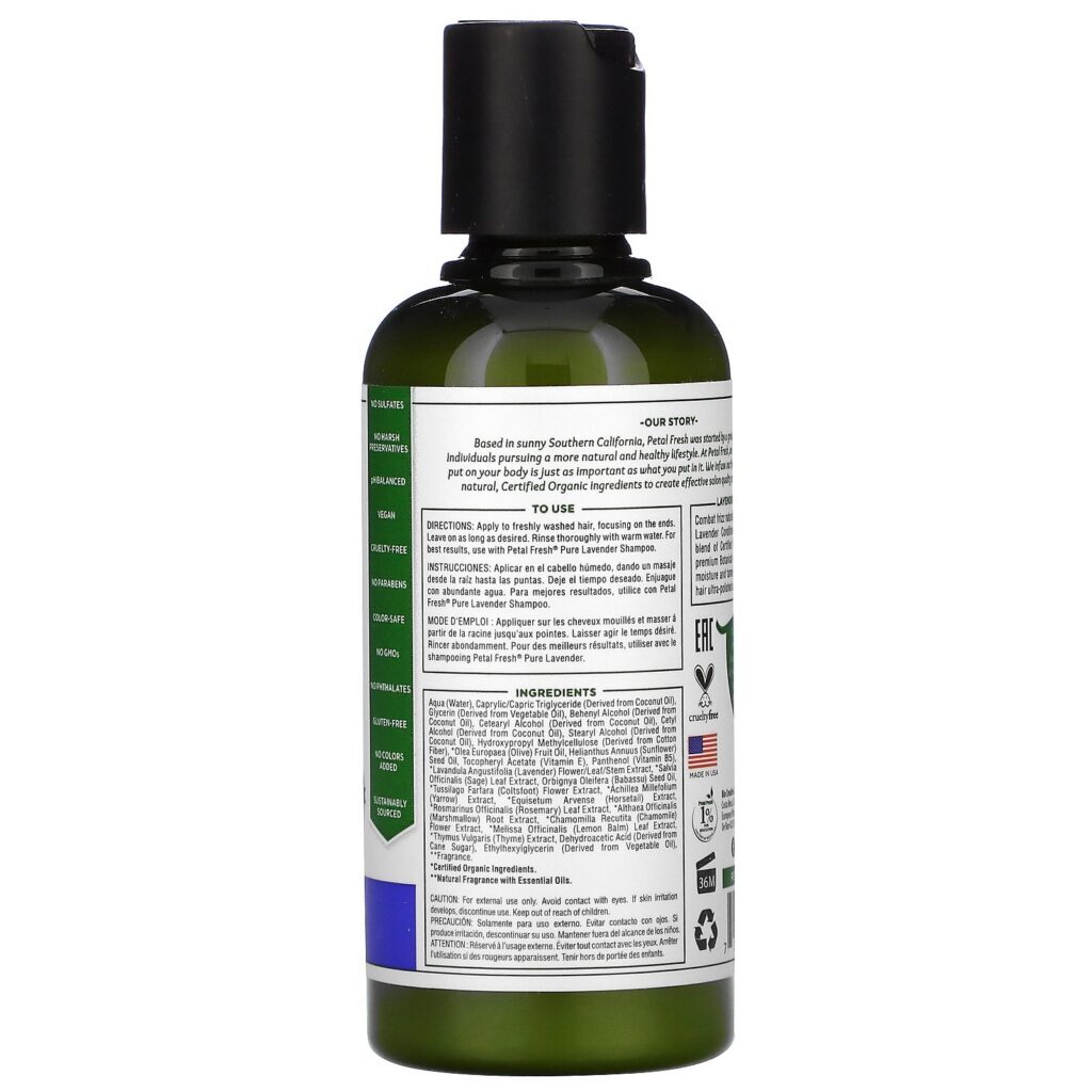 Petal Fresh, Puro, Condicionador Anti-Enrolamento, Lavanda, 90 ml - Imagem 2
