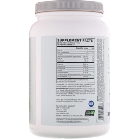 Xtend, The Original, 7 g de BCAA, Loucura de Manga, 1,26 kg (2,78 lb) - Image 2