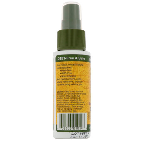 All Terrain, Kids Herbal Armor, Repelente de Insetos Natural, 2,0 fl oz (60 ml) - Image 3