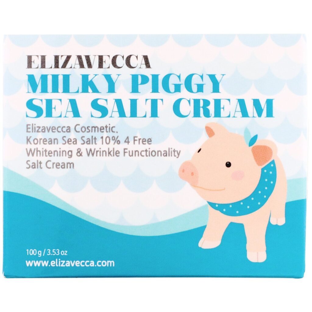 Elizavecca, Milky Piggy Sea Salt Cream, 100 g - Imagem 3