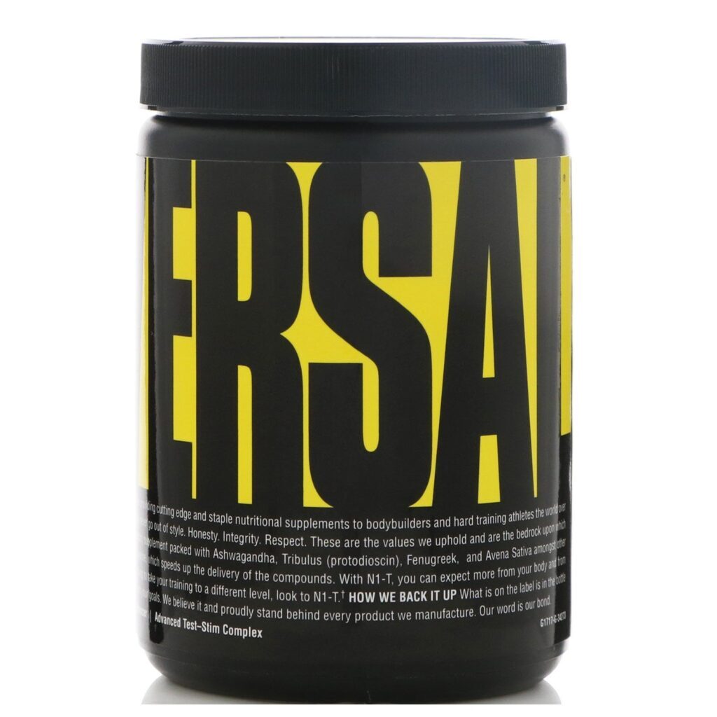 Universal Nutrition, N1-T, Suplemento de Testosterona Natural, 90 Cápsulas — foto 2 Universal Nutrition, N1-T, Suplemento de Testosterona Natural, 90 Cápsulas - Imagem 2