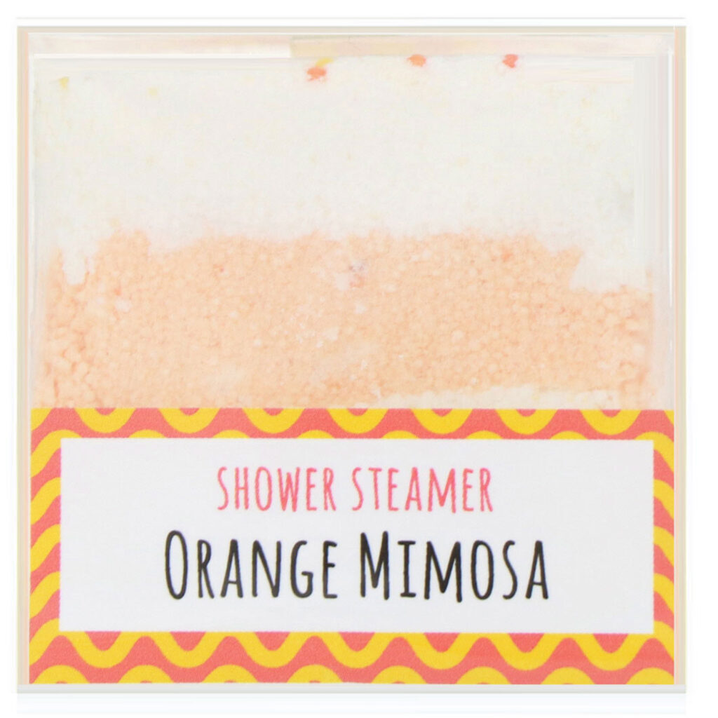 Fizz & Bubble, Vaporizador de banho, Orange Mimosa, 3,8 oz (108 g) - Imagem 2