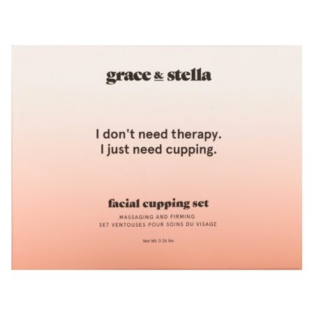 Grace & Stella, Facial Cupping Set, 0.36 lbs - Image 2