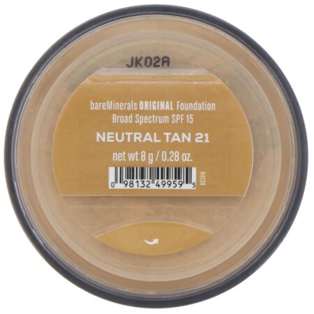 bareMinerals, Base Original, FPS 15, Bronzeado neutro 21, 8 g - Image 2