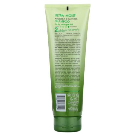 Giovanni, 2chic, Shampoo Ultra-hidratante, Para Cabelos Secos e Danificados, Abacate + Azeite de Oliva, 250 ml (8,5 fl oz) - Image 2