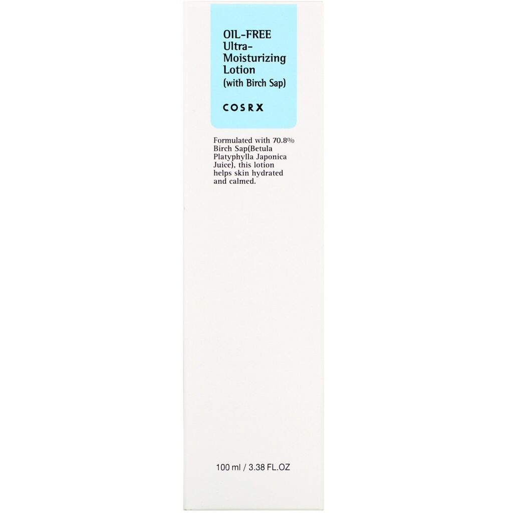 Cosrx, Loção Ultra-hidratante Sem Óleo, com Seiva de Bétula, 100 ml (3,38 fl oz) - Imagem 2