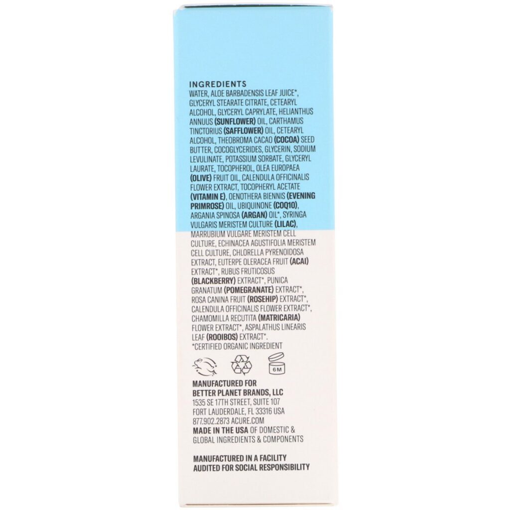 Acure, Incredibly Clear, Hidratante Matificante, 50 ml (1,7 fl oz) - Imagem 3