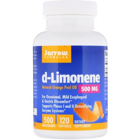 Jarrow Formulas, d-Limonene, 500 mg, 120 Softgels