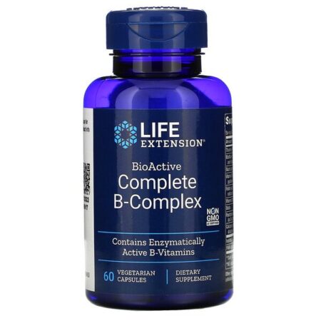 Life Extension, BioActive Complete B-Complex, 60 Cápsulas Vegetarianas