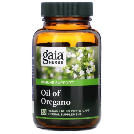 Gaia Herbs, Óleo de Orégano, 60 Fitocápsulas Líquidas Veganas - Image 3