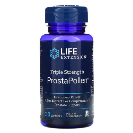 Life Extension, Triple Strength Prostate Pollen, 30 Softgels