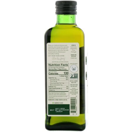 California Olive Ranch, Fresh California Extra Virgin Olive Oil, 16.9 fl oz (500 ml) - Image 2