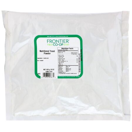 Frontier Natural Products, Levedura Nutricional em Pó, 16 oz (453 g) - Image 2