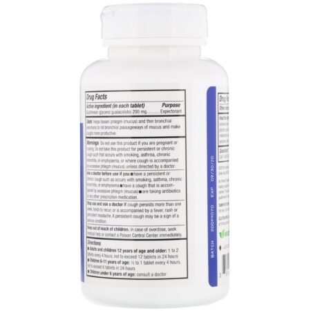 Enzymatic Therapy, Air-Power, Guaifenesin Expectorant, 100 Tablets - Image 2