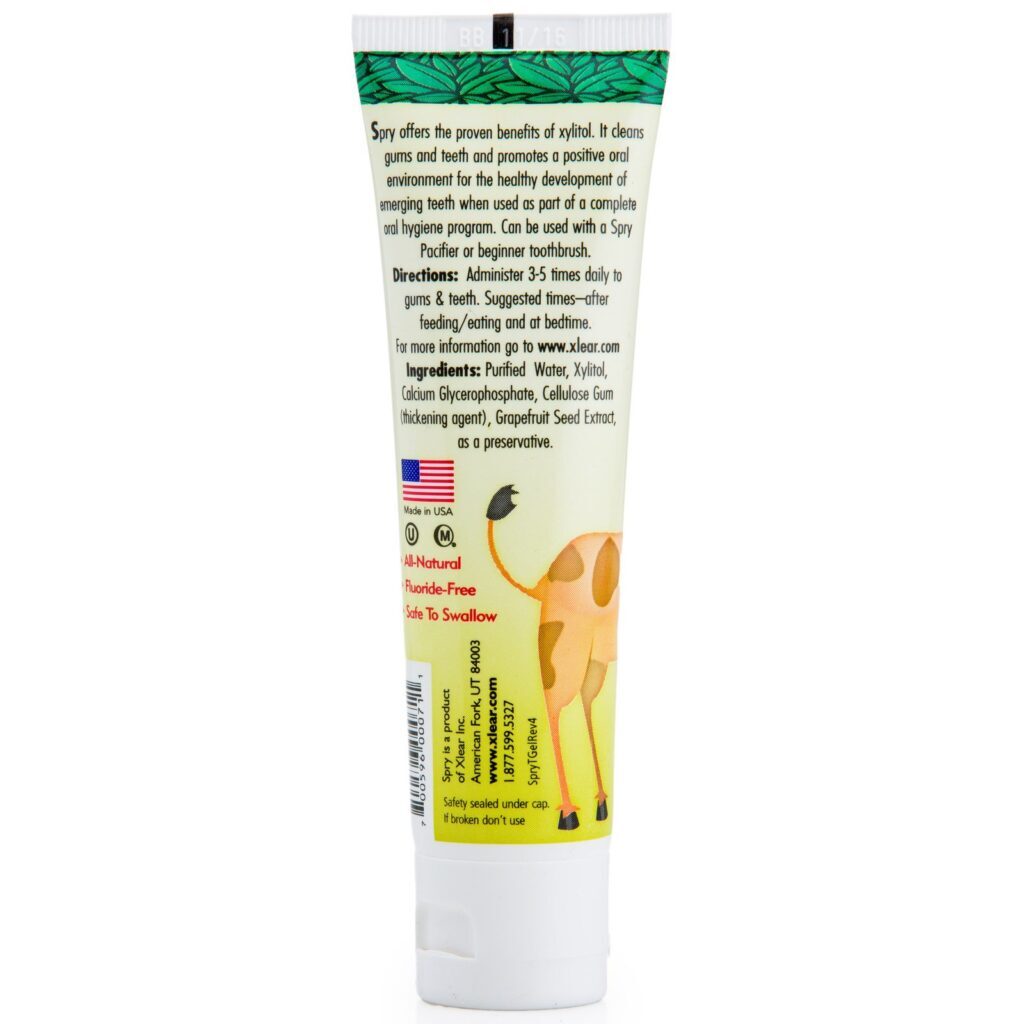 Xlear, Energizante para Crianças, Gel Dental com Xilitol, Original, 2 oz (60 ml) - Imagem 2