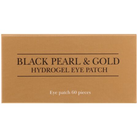 Petitfee, Black Pearl &amp; Gold Emplasto para Olhos Hidrogel, 60 Emplastos - Image 3