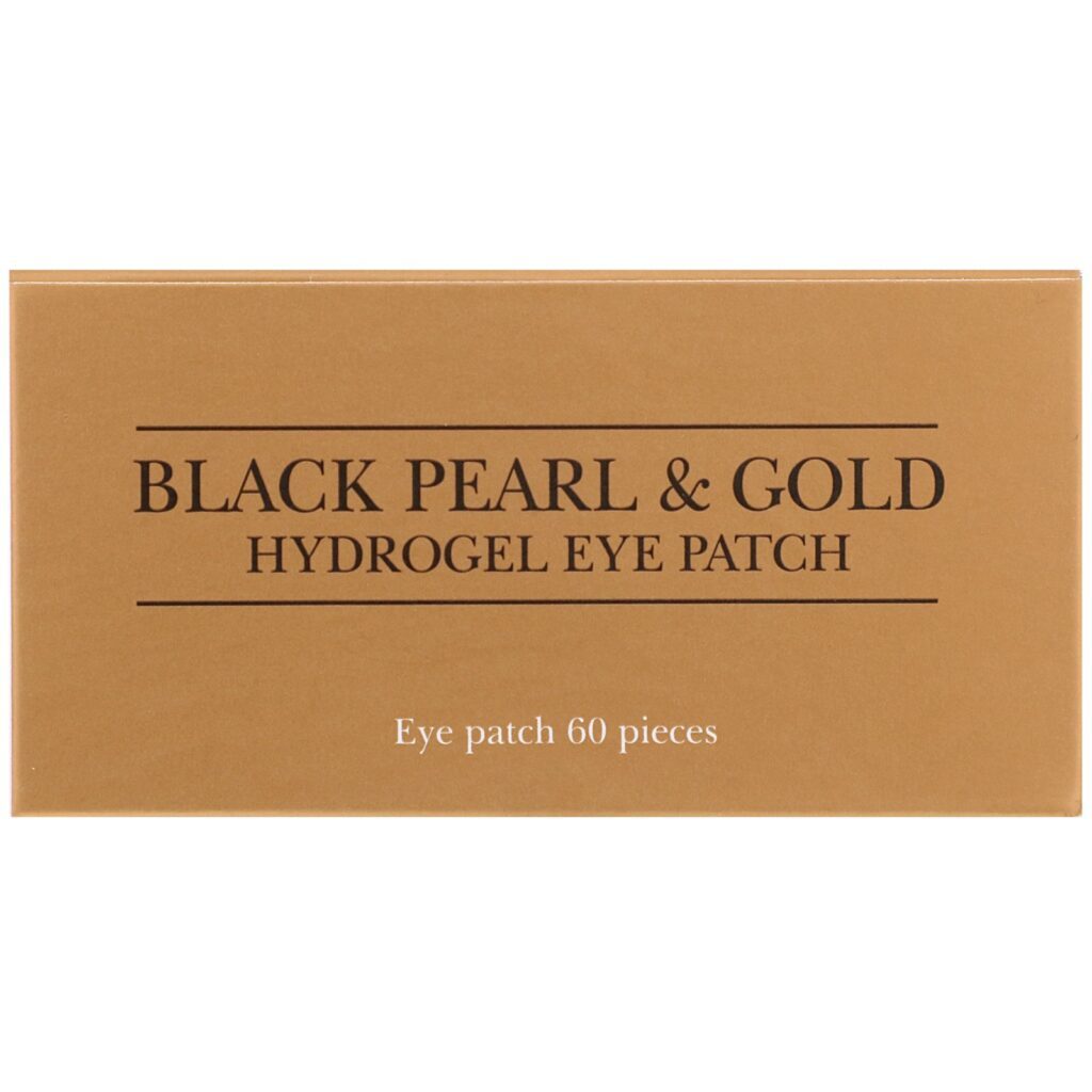 Petitfee, Black Pearl & Gold Emplasto para Olhos Hidrogel, 60 Emplastos - Imagem 3