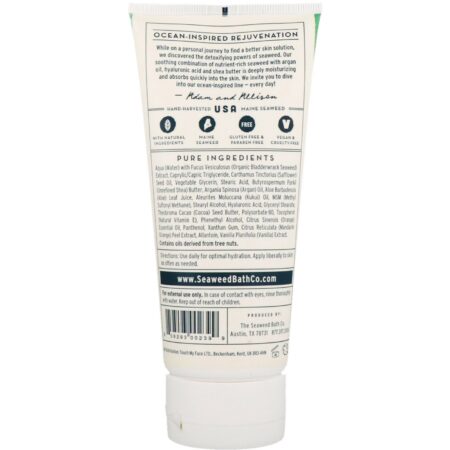 The Seaweed Bath Co., Creme Hidratante Relaxante para o Corpo, Frutas Cítricas e Baunilha, 6 fl oz (177 ml) - Image 2