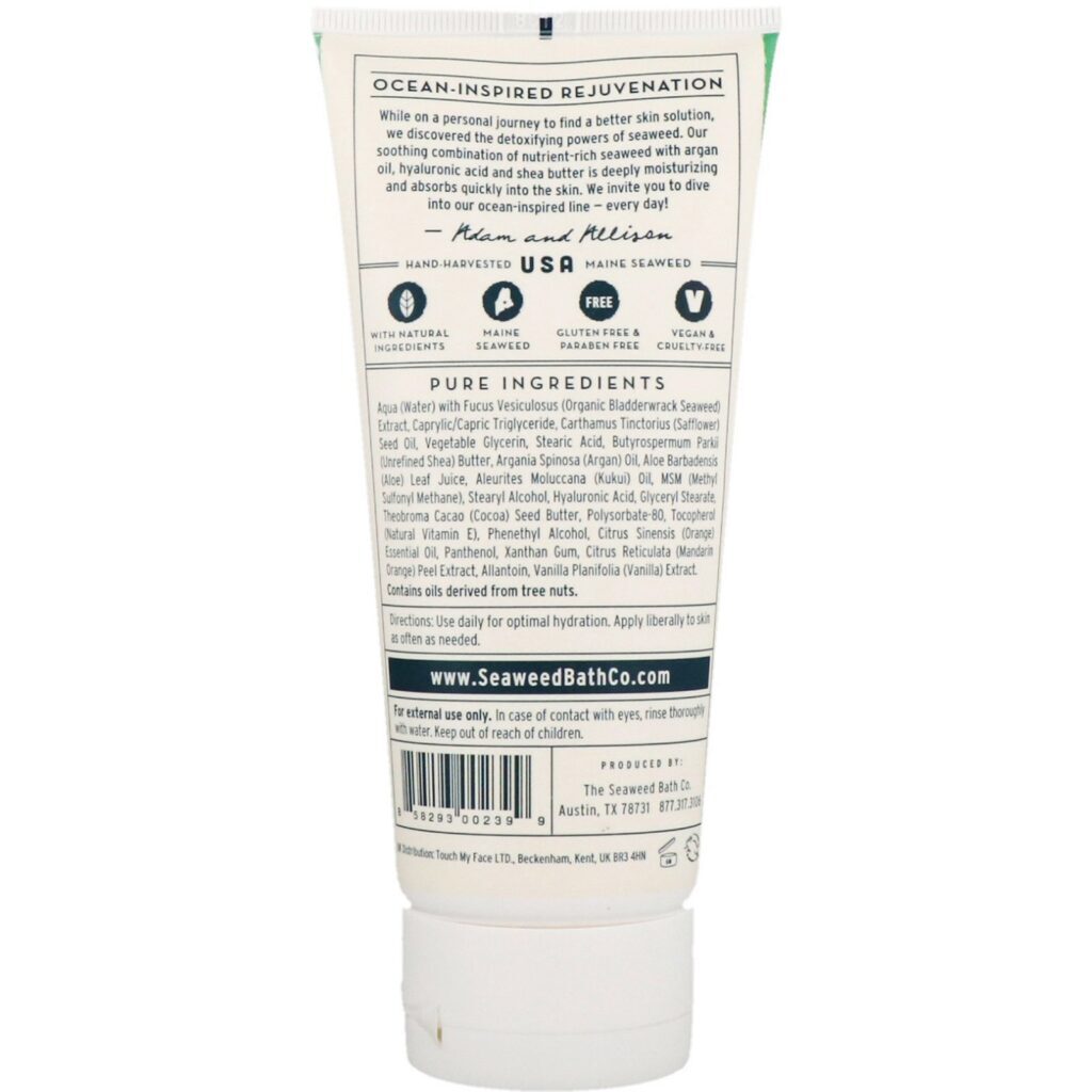 The Seaweed Bath Co., Creme Hidratante Relaxante para o Corpo, Frutas Cítricas e Baunilha, 6 fl oz (177 ml) - Imagem 2