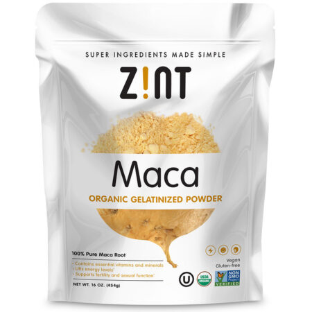 Zint, Maca, Pó Gelatinizado Orgânico, 16 oz (454 g)