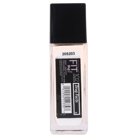 Maybelline, Fit Me, base refrescante e suave, Fair Porcelain, 30 ml - Image 2