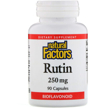 Natural Factors, Rutina, 250 mg, 90 cápsulas