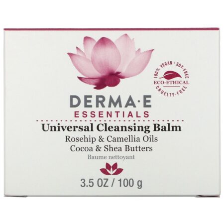 Derma E, Essentials, Universal Cleansing Balm, 3.5 oz (100 g) - Imagem 2