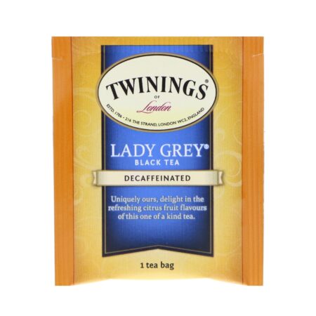 Twinings, Lady Grey Tea, Naturally Decaffeinated, 20 Tea Bags, 1.41 oz (40 g) - Image 3