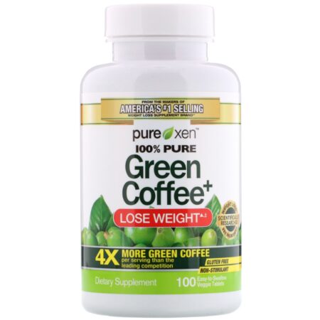 Purely Inspired, Green Coffee+, 100 Easy-to-Swallow Veggie Tablets - Image 3