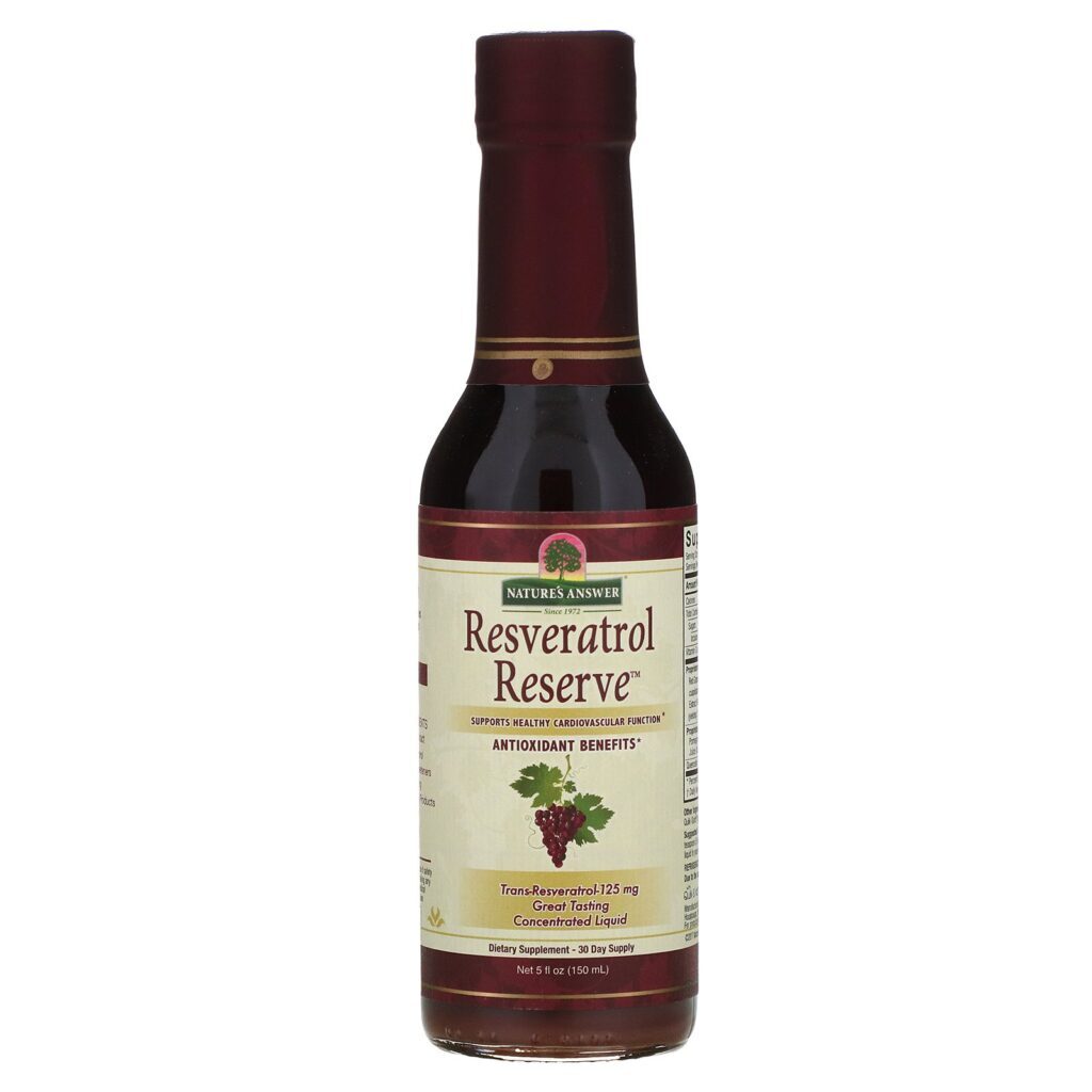Nature's Answer, Resveratrol Reserve, 5 fl oz (150 ml) - Imagem 3