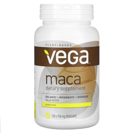 Vega, Maca, 750 mg, 120 cápsulas vegetais