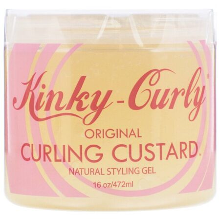 Kinky-Curly, Creme original para cachos, Gel de estilo natural, 472 ml (16 oz)