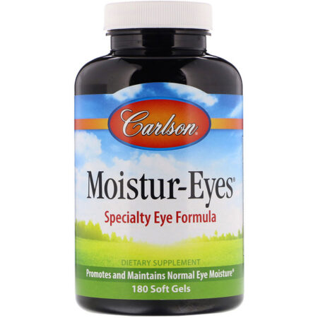 Carlson Labs, Moistur-Eyes, 180 Cápsulas Gelatinosas