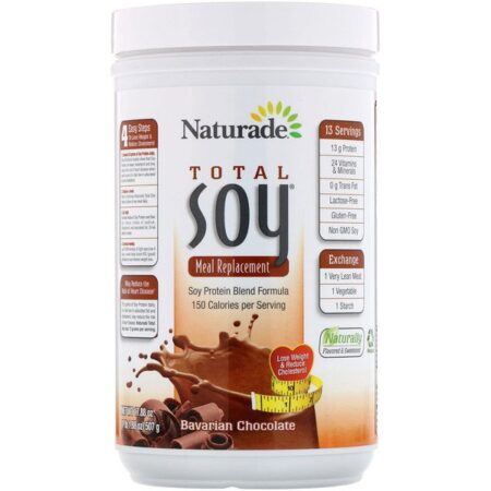 Naturade, Total Soy, Meal Replacement, Bavarian Chocolate, 17.88 oz (507 g)