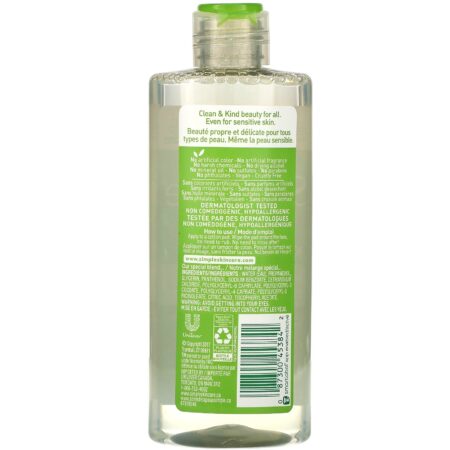 Simple Skincare, Água de Limpeza Micelar, 198 ml (6,7 fl oz) - Image 2