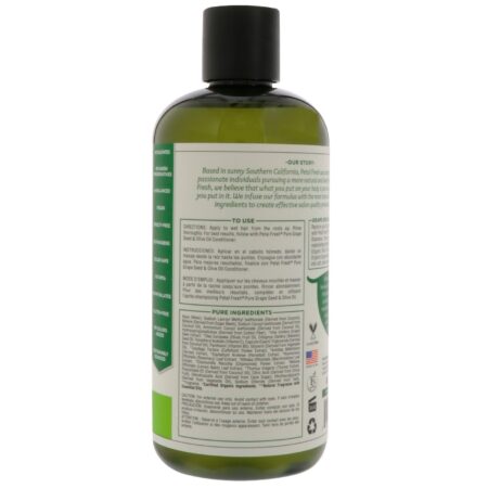 Petal Fresh, Puro, Shampoo Anti-Idade, Semente de Uva e Azeite de Oliva, 16 fl oz (475 ml) - Image 2