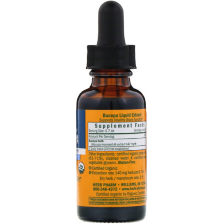 Herb Pharm, Bacopa, 1 fl oz (30 ml) - Image 2