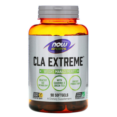 Now Foods, Sports, CLA Extreme, 90 Cápsulas Softgel