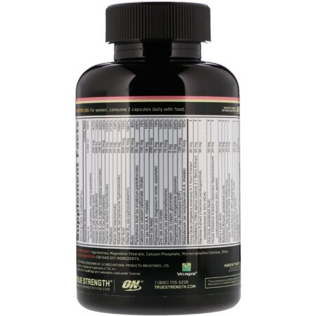 Optimum Nutrition, Opti-Women, 120 Cápsulas - Image 2