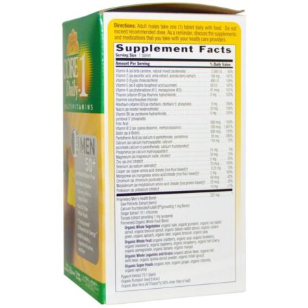 Country Life, Core Daily-1 Multivitamins, Men 50+, 60 Tablets - Imagem 2