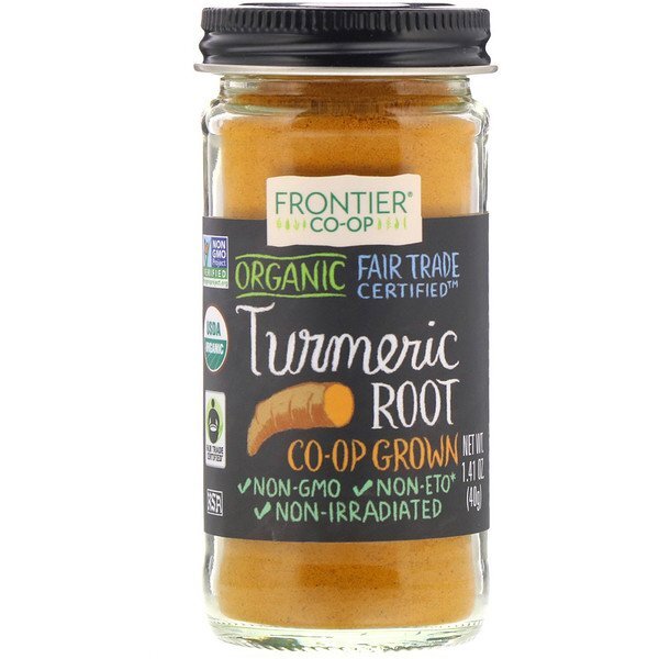Frontier Natural Products, Orgânico, Raiz de Cúrcuma, 1.41 oz (40 g)
