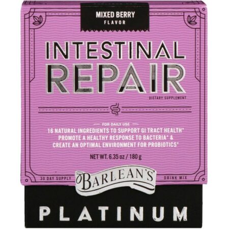 Barlean's, Intestinal Repair, Sabor Frutas Mistas, 6,35 oz (180 g)