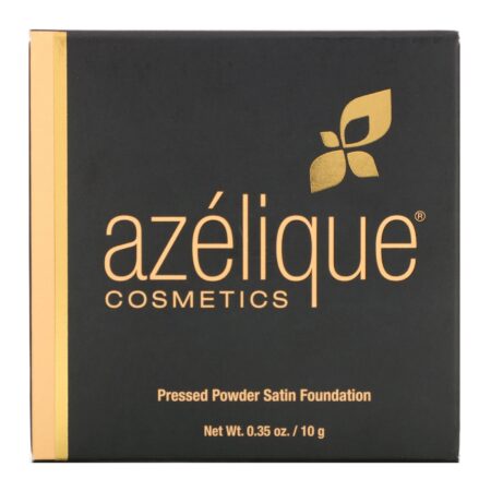 Azelique, Base em Pó Compacto Acetinada, Tan-Deep, Livre de Crueldade, Produto Vegano Certificado, 0,35 oz (10 g) - Image 2