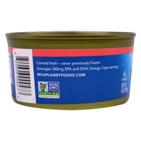 Wild Planet, Salmão Rosa Selvagem do Alasca, 170 g (6 oz) - Imagem 3