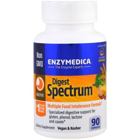 Enzymedica, Digest Spectrum, 90 Cápsulas