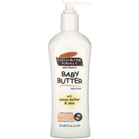 Palmer's, Fórmula de Manteiga de Cacau, Baby Butter, Loção Diária Suave, frasco de 8,5 oz (250 ml)