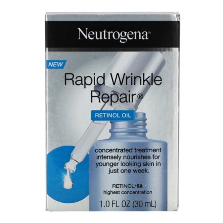 Neutrogena, Rapid Wrinkle Repair, Retinol Oil, 1 fl oz (30 ml) - Image 2