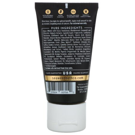 The Seaweed Bath Co., Awaken Firming Detox Body Cream, Rosemary & Mint, 1.5 fl oz (44 ml) - Image 2