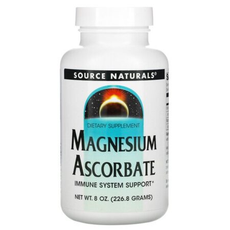 Source Naturals, Ascorbato de Magnésio, 8 oz (226,8 g)