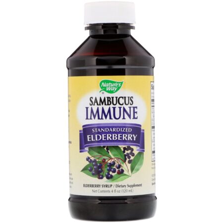 Nature's Way, Sambucus Immune, Elderberry, Standardized, 4 fl oz (120 ml) - Image 3